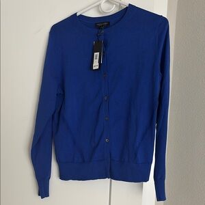 Banana Republic Cobalt Blue Cardigan